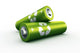 Green Battery Wall Decal