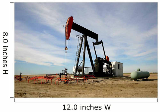 Oil Pump Jack Wall Mural