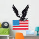 Usa Eagle Wall Mural