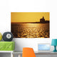Coquille Lighthouse At Sunset Wall Mural