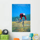 Bike Stunt Wall Mural