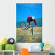 Bike Stunt Wall Mural