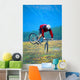 Bike Stunt Wall Mural