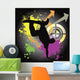 funky skateboarding Wall Mural