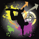 funky skateboarding Wall Mural