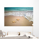 Two Starfish on a Beach Wall Mural