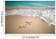 Two Starfish on a Beach Wall Mural