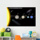 Solar System Wall Mural