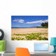 USA, Hawaii, Maui, Green leafy vines on Keawakapu Beach Wall Mural