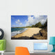 USA, Hawaii, Maui, View of empty Fleming Beach Wall Mural