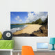USA, Hawaii, Maui, View of empty Fleming Beach Wall Mural