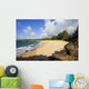 USA, Hawaii, Maui, View of empty Fleming Beach Wall Mural