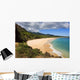 USA, Hawaii, Maui, Elevated view of Oneloa or Big Beach Wall Mural