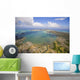 USA, Hawaii, Oahu, Aerial view of Kaneohe Bay Wall Mural