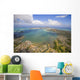 USA, Hawaii, Oahu, Aerial view of Kaneohe Bay Wall Mural