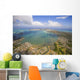 USA, Hawaii, Oahu, Aerial view of Kaneohe Bay Wall Mural