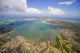 USA, Hawaii, Oahu, Aerial view of Kaneohe Bay Wall Mural