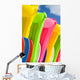 Close-Up View Of Colorful Plastic Rafts And Boogie Boards Wall Mural