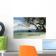 Sandy Beach With Tree Wall Mural