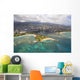 USA, Hawaii, Oahu, Ala Wai Yacht Basin and Ala Moana Beach Park Wall Mural