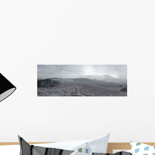 Fantastic Mountain Evening Wall Decal