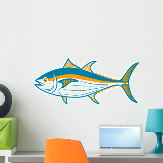 Illustration Tuna Wall Decal