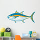 Illustration Tuna Wall Decal