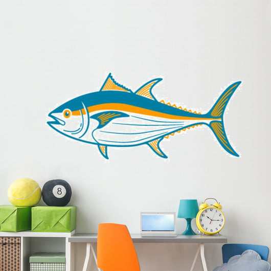 Illustration Tuna Wall Decal