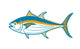 Illustration Tuna Wall Decal