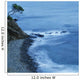 Isolated Tree On A Cliff Overlooking A Pebble Beach Along The Coast Wall Mural