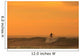 A Surfer On A Wave At Dusk Wall Mural