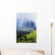 Kalalau Valley viewpoint in Kokee State Park with rainbow Wall Mural