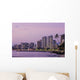USA, Hawaii, Oahu, Honolulu, Hotels on Waikiki beach at dusk Wall Mural