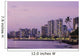 USA, Hawaii, Oahu, Honolulu, Hotels on Waikiki beach at dusk Wall Mural