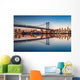 Philadelphia Night Skyline Refection Wall Decal
