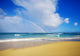 USA, Hawaii, Rainbow at Baldwin Beach Wall Mural