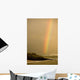Hawaii, Maui, Rainbow over Maui's north coast Wall Mural