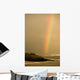 Hawaii, Maui, Rainbow over Maui's north coast Wall Mural