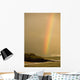 Hawaii, Maui, Rainbow over Maui's north coast Wall Mural