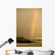 Hawaii, Maui, Rainbow over Maui's north coast Wall Mural