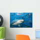 Fiji, Bull shark among school of fish Wall Mural