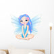 Little Blue Fairy Wall Decal