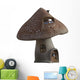 Mushroom House Wall Decal