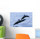 Guatemala, Puerto Quetzal, Spinner Dolphins Jumping Wall Mural