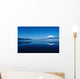 Scenic view of Mt Fuji and Lake Motosu Wall Mural
