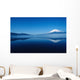 Scenic view of Mt Fuji and Lake Motosu Wall Mural