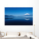 Scenic view of Mt Fuji and Lake Motosu Wall Mural