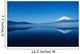 Scenic view of Mt Fuji and Lake Motosu Wall Mural