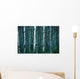 Forest Of Poplar Tree Trunks Wall Mural