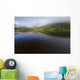Morning Mist Over Gougane Barra Lake In West Cork Wall Mural